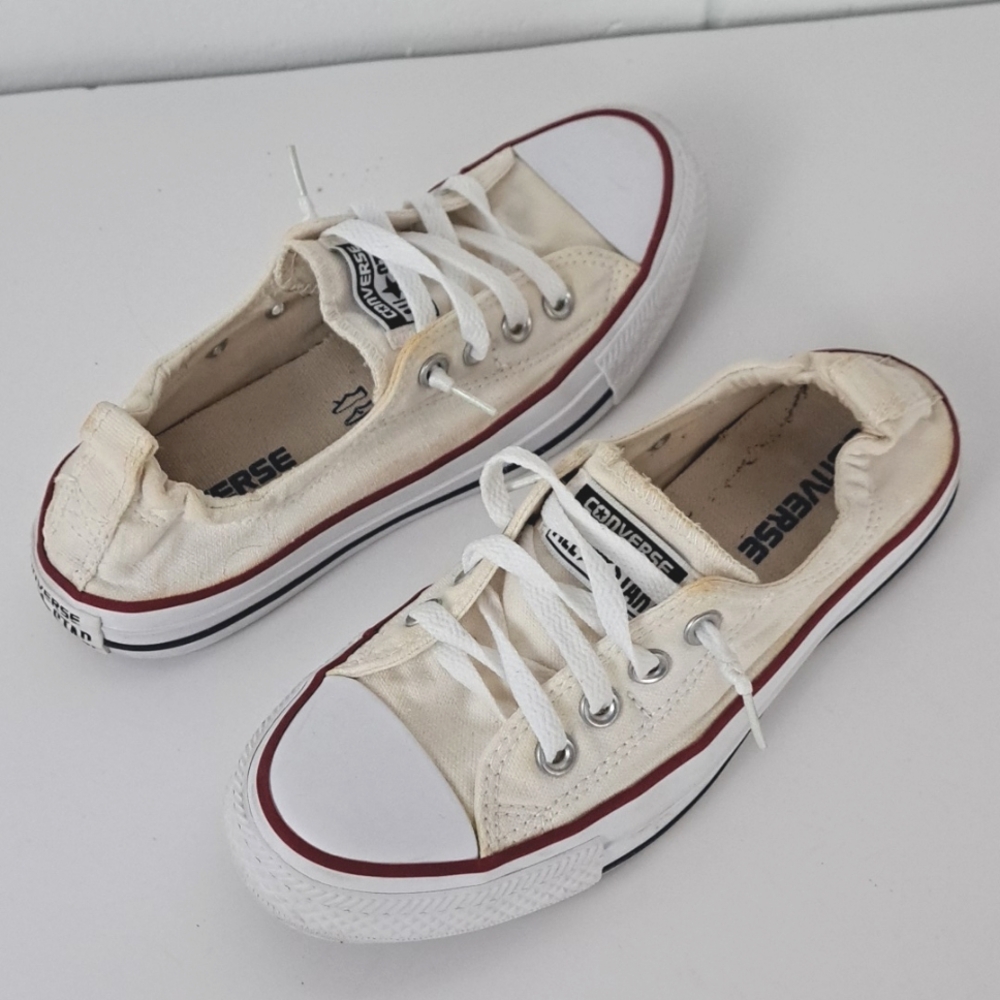 Converse Cream and White Women's Sneakers